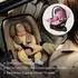 Lionelo Astrid i-Size Set Plus Babyschale mit ISOFIX-Basis 40-87cm, 180° drehbar