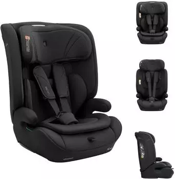KIKKABOO i-Flow i-Size Kindersitz 76-150cm, schwarz (31002140017)