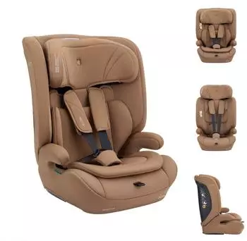 KIKKABOO i-Flow i-Size Kindersitz 76-150cm, braun (31002140019)