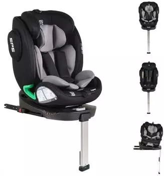 Moni Legend Kindersitz 360° i-Size, 40-150cm, grau (Legend)