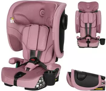 Lionelo NELLY I-SIZE Kindersitz klappbar, Gruppe 1/2/3, 76-150cm, ISOFIX