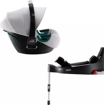 Britax Römer Baby-Safe iSense mit Flex Base nordic grey