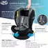 Kidiz Autokindersitz mit Isofix schwarz