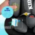Kidiz Autokindersitz mit Isofix schwarz