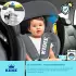 Kidiz Autokindersitz mit Isofix schwarz