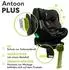 Lionelo Antoon Plus I-Size Black Onyx