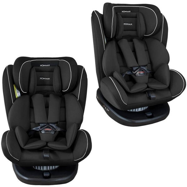XOMAX 916 Kindersitz schwarz/silber