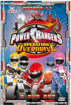 Foreign Media Power Rangers Operation Overdrive Season 1.1 STEELBOOK