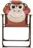 vidaXL Kinder Garten-Bistro-Set 3-tlg. mit Sonnenschirm, Braun (48099)