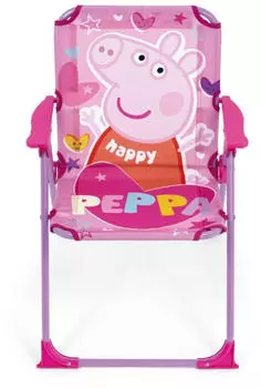 Arditex Peppa Pig Klappstuhl mit Armlehnen, Kinder, 38x32x53cm (PP14445)