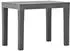 vidaXL Gartentisch mit 2 Bänken Kunststoff Braun (48779)