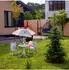 Relaxdays Kinder-Campingsitzgruppe mit Schirm, Einhorn, Pink (10040494)