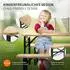 ML-Design Kinder-Sitzgarnitur Klappbar, Tannenholz, Outdoor