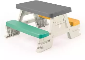 Dolu Kinder-Picknicktisch Indoor/Outdoor, 4 Sitzpl&auml;tze