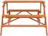 vidaXL Picknicktisch mit Bänken 2-in-1 Massivholz Tanne (4008992)