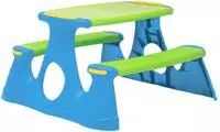 vidaXL Picknickbank f&uuml;r Kinder 89,5x84,5x48 cm Polypropylen