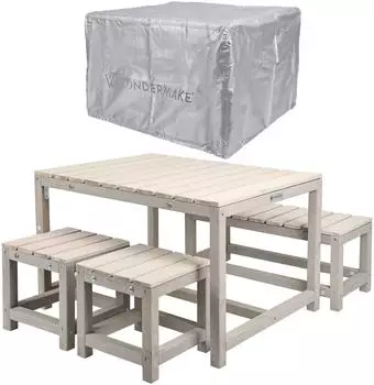 WONDERMAKE Garten-Kindersitzgruppe 4-tlg (143898)