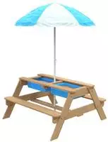 TP Toys TP602, TP Toys Holz Spieltisch & Matschtisch Tiger | inkl. Sonnenschirm 
