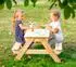TP Toys Campingtisch Matschtisch Nashorn mit Waschbecken, 2 Sitzbänke, 89x94x71cm (TP274U)