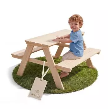 Roba Picknick for 4 Kindersitzgruppe Massivholz, natur (456001NU)