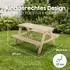 Roba Picknick for 4 Kindersitzgruppe Massivholz, natur (456001NU)