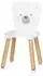 Chipolino Kindersitzgruppe Tiermotiv Tisch & 2 Stühle, Holz, weiß (DIWH02440323)