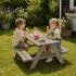 HAGO Kinder-Picknicktisch Tannenholz, grau (34702-002)