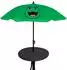 Mojawo Kinder-Campingmöbel-Set Frosch 4-tlg. (2x Stuhl, Tisch, Sonnenschirm)