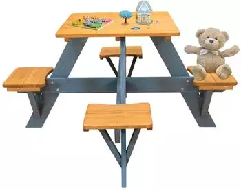 Coemo Romy Kinder-Picknicktisch Holz, braun (Romy)