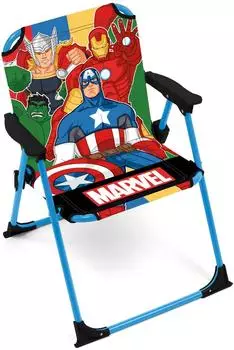 Arditex Avengers Klappstuhl mit Armlehnen, Kinder, 38x32x53cm (AV15945)