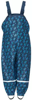 Playshoes Regenlatzhose mit Baustelle allover (405428)