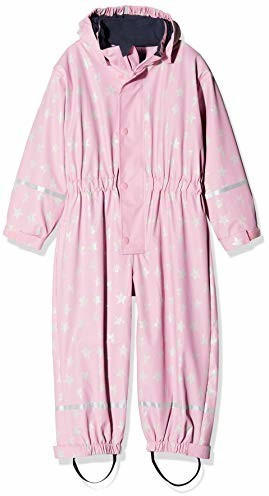 Playshoes Overall Sterne mit Fleecefutter (405402) light pink