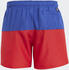 Adidas Colorblock Swim Shorts Semi Lucid Blue/Better Scarlet (IC76)