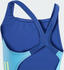 Adidas Cut 3-Stripes Swimsuit Dark Blue/Green Spark (IQ3970)
