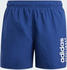 Adidas Sportswear Essentials Logo CLX Kids Swim Shorts Dark Blue/White (IR5684)