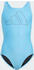 Adidas Performance Big Bars Kids Swimsuit Blue Burst (IR9625)