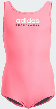 Adidas Sportswear U-Back Kids Swimsuit Lucid Pink (IV9368)