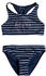 Roxy Kid's Bico Basic Stripe Crop Top Set Bikini (ERGX203546) blau