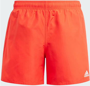Adidas Classic Badge of Sport Swim Shorts Bright Red/White (IR5690)
