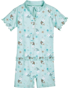 Playshoes UV-Schutz Einteiler Einhornmeerkatze mint Mädchen (461361_22)