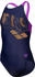 Arena Girl's Tales Swimsuit V Back navy/violet