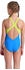 Arena Girl's Tales Swimsuit V Back blue china/artic lime