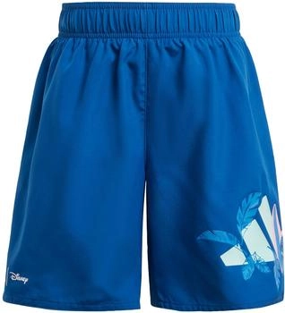 Adidas X DISNEY LILO AND STITCH 5-INCH BADESHORTS Dark Marine/Semi Flash Aqua (JF8441)