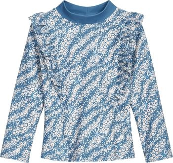 Playshoes UV-Schutz Einteiler Blümchen petrol Mädchen (461467_32)