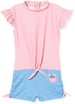 Playshoes UV-Schutz Einteiler Krebs blau-pink Mädchen (461291_780)