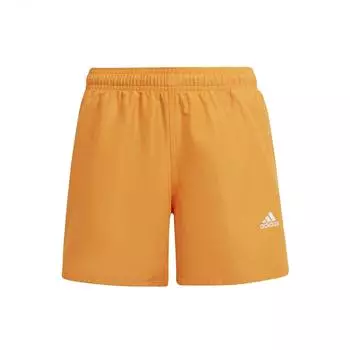Adidas Kid's YB Badge of Sports Swim Shorts (HD7366) orange rush