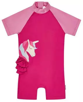 Sterntaler Einhorn Schwimmanzug UV-Schutz 50+ pink/dunkelpink