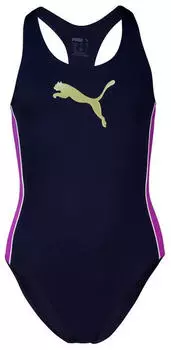 Puma Swim Girls T7 Badeanzug (701237860) navy/electric orchid