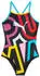 Puma Swim Girls Placed Print Swimsuit 1P (701237083) multi colour
