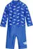 Playshoes UV-Schutz Einteiler Langarm (460123) blau/türkis/schwarz/weiß